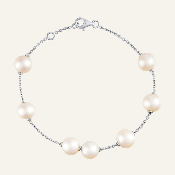 Bracelet perles déstructurées