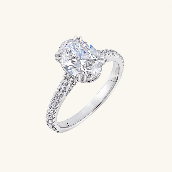 Bague Saturne Ovale