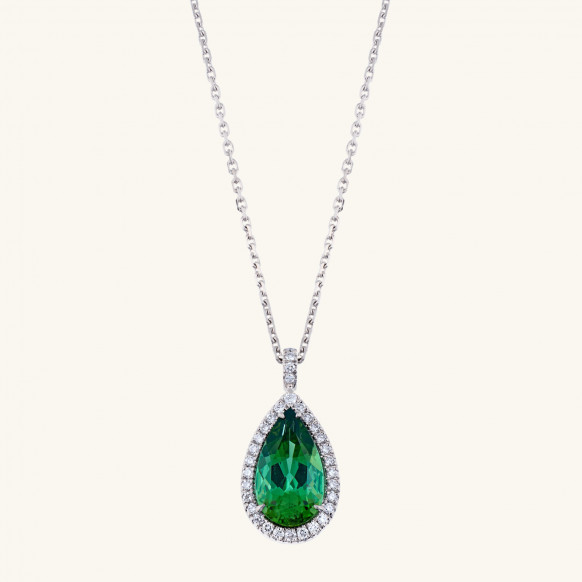 Pendentif Anaïs tourmaline...