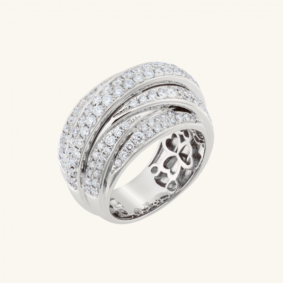 Bague Rubans Croisés