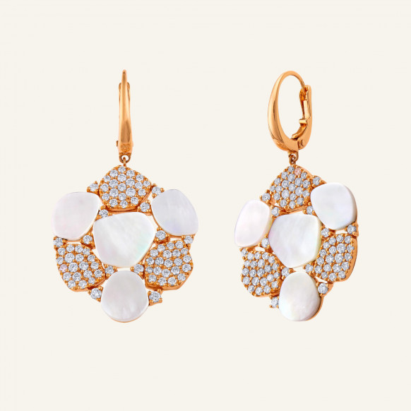Boucles d'oreilles Galets