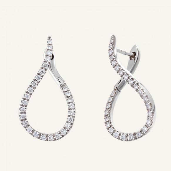 Boucles d'oreilles Torsades