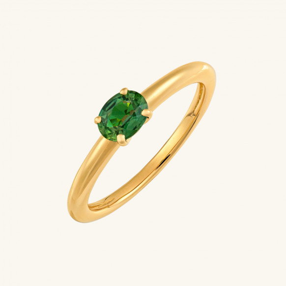 Bague Candy saphir vert