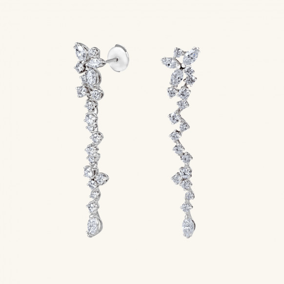 Boucles d'oreilles Lilas