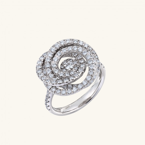 Bague Tourbillon diamants