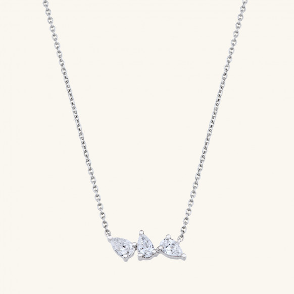Collier Trilogie poire