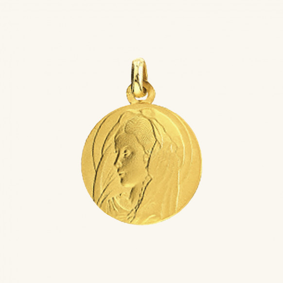 Médaille Vierge au voile