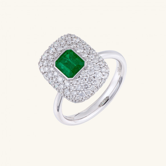 Bague Elisabeth émeraude