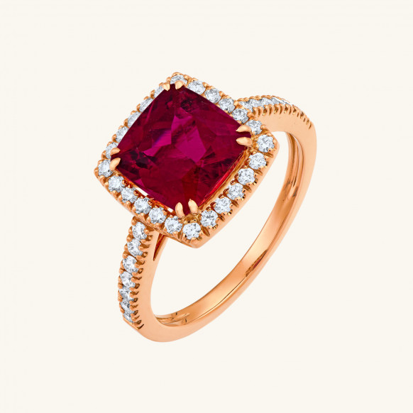 Bague Anaïs rubellite