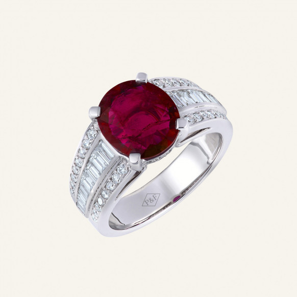 Bague Byzance Rubis