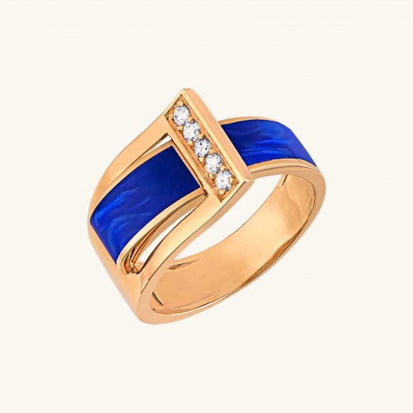 Bague Déferlante Clozeau