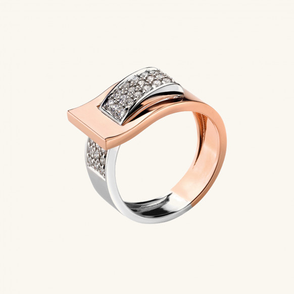 Bague Déferlante Clozeau