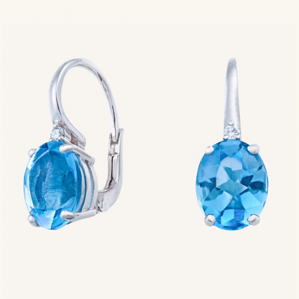 Boucles Alma suisse blue