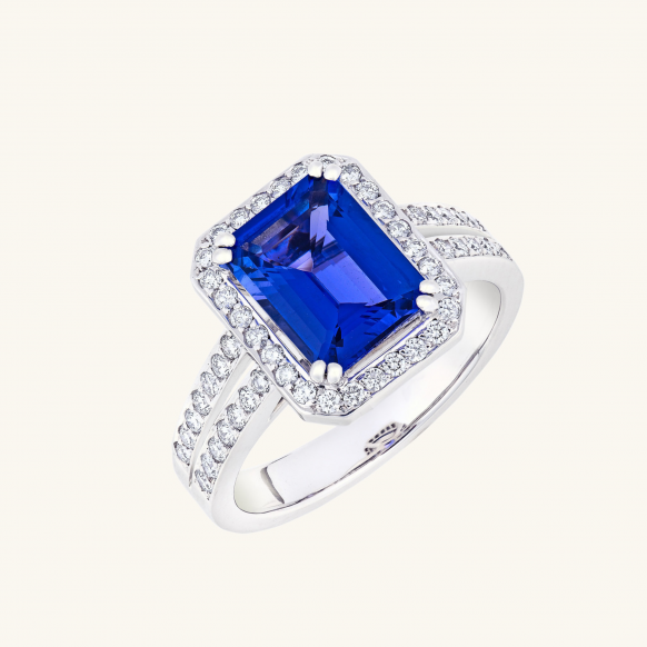 Bague Vendôme tanzanite