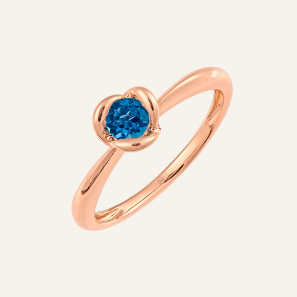 Bague Baby Rosa Topaze blue...