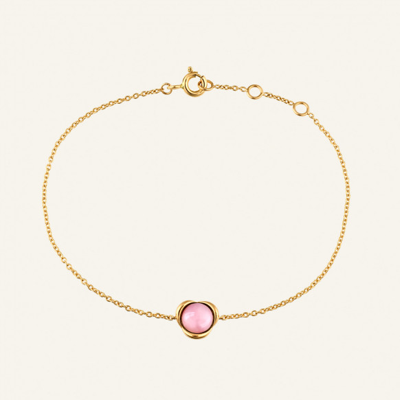 Bracelet Rosa Opale rose