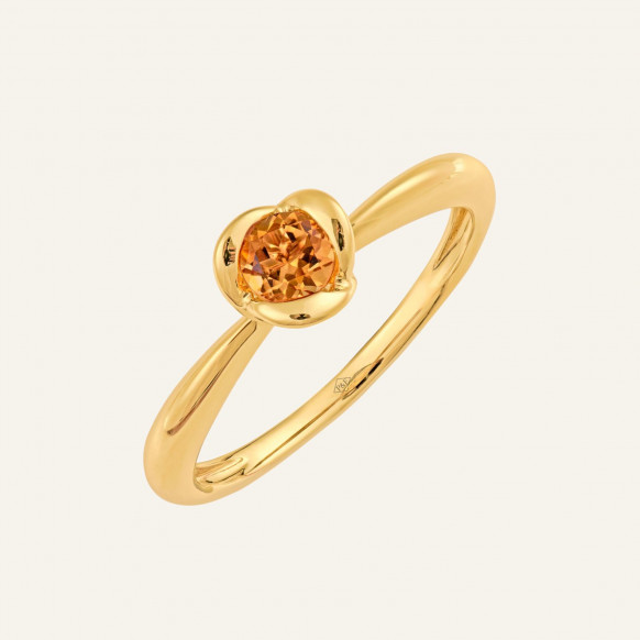 Bague Baby Rosa citrine