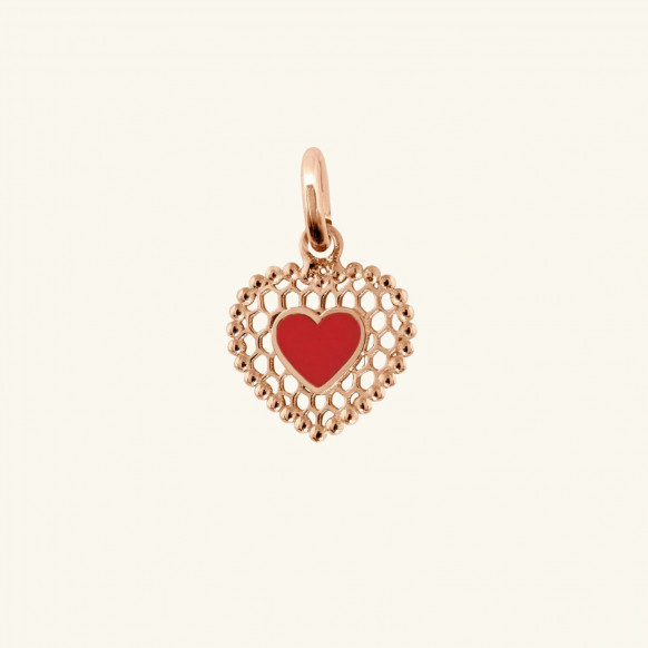 Pendentif coeur Dentelle...