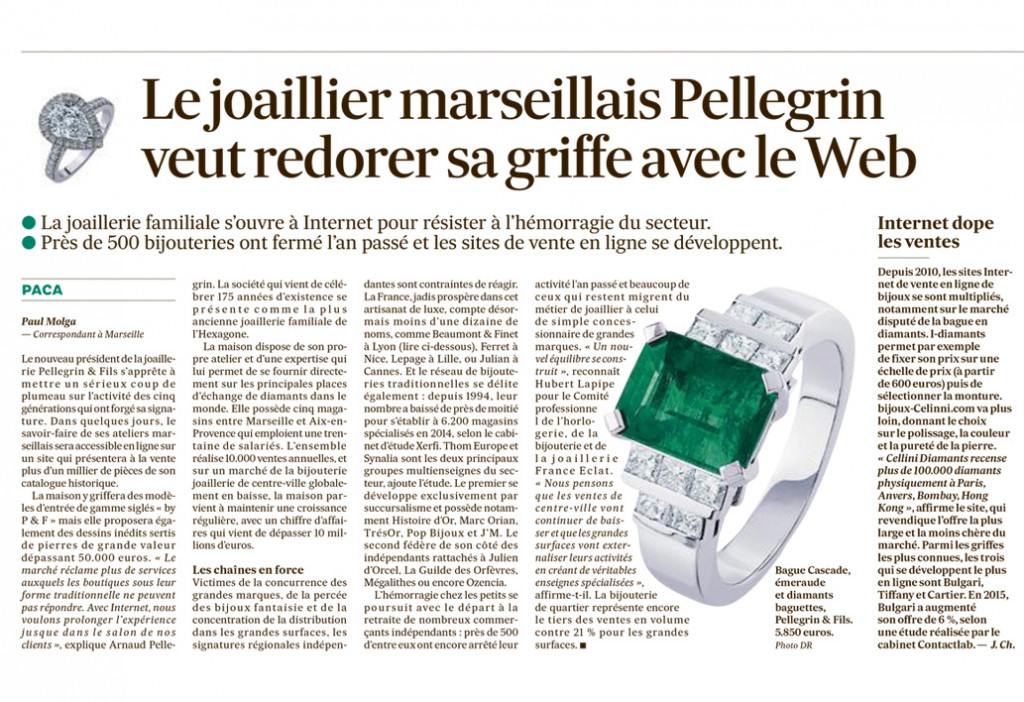 Le joaillier Marseillais Pellegrin veut redorer sa griffe avec le Web